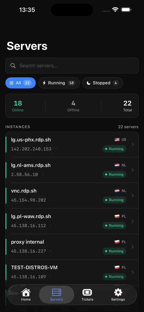 Server Management